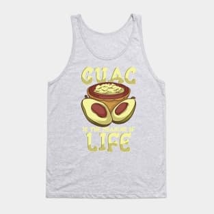 Guac Is The Meaning Of Life Guacamole Avocado Tank Top